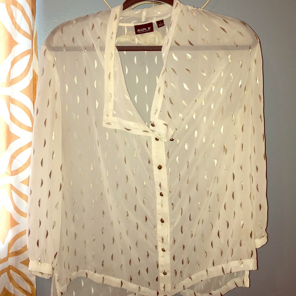Sheer Button Up